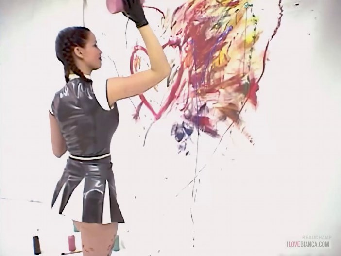 Schoolgirl Fantasy Painting Lesson